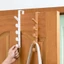 Móc treo đồ 5 móc chất liệu nhựa / sắt cài tủ cửa tiện lợi