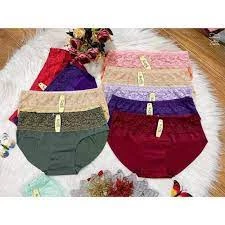 SỈ Set 10 Quần Lót nữ Đúc Pha Ren Hoa siêu hot freesize Mềm Mại Thoáng Khí ( MẶC THÍCH )