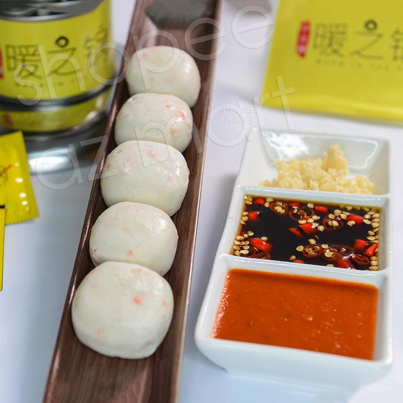 CB Hải Sản Cá Viên Nhân Phô Mai Malaysia Fish Ball With Cheese Thả Lẩu 500g
