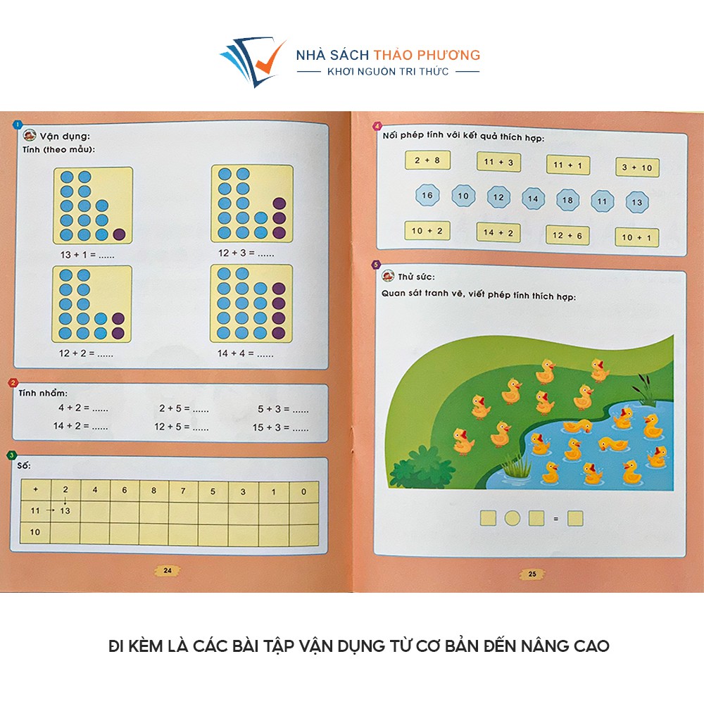 Ảnh Sách - Rèn kỹ năng tính nhanh tính nhẩm bí quyết học giỏi toán cho bé 3