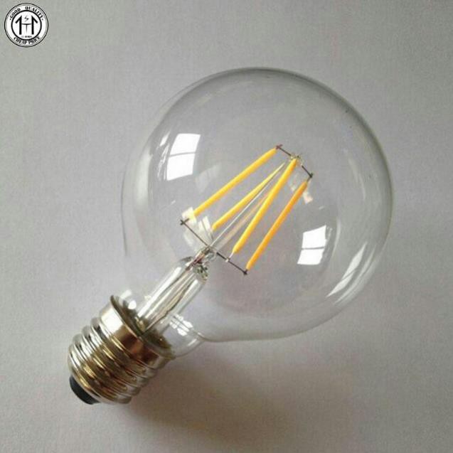 Bóng đèn trang trí Edison G80 đui E27