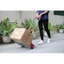 Xe đẩy hàng 2 bánh gấp gọn 80kg Nhập khẩu ADVINDEQ, xe kéo hàng xếp gọn đa năng siêu thị truck trolley