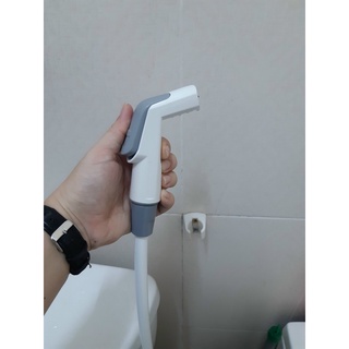 Vòi xịt vệ sinh WATERTEC xám trắng WT012U nhựa ABS Malaysia