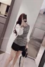 áo sơmi phối kẻ caro