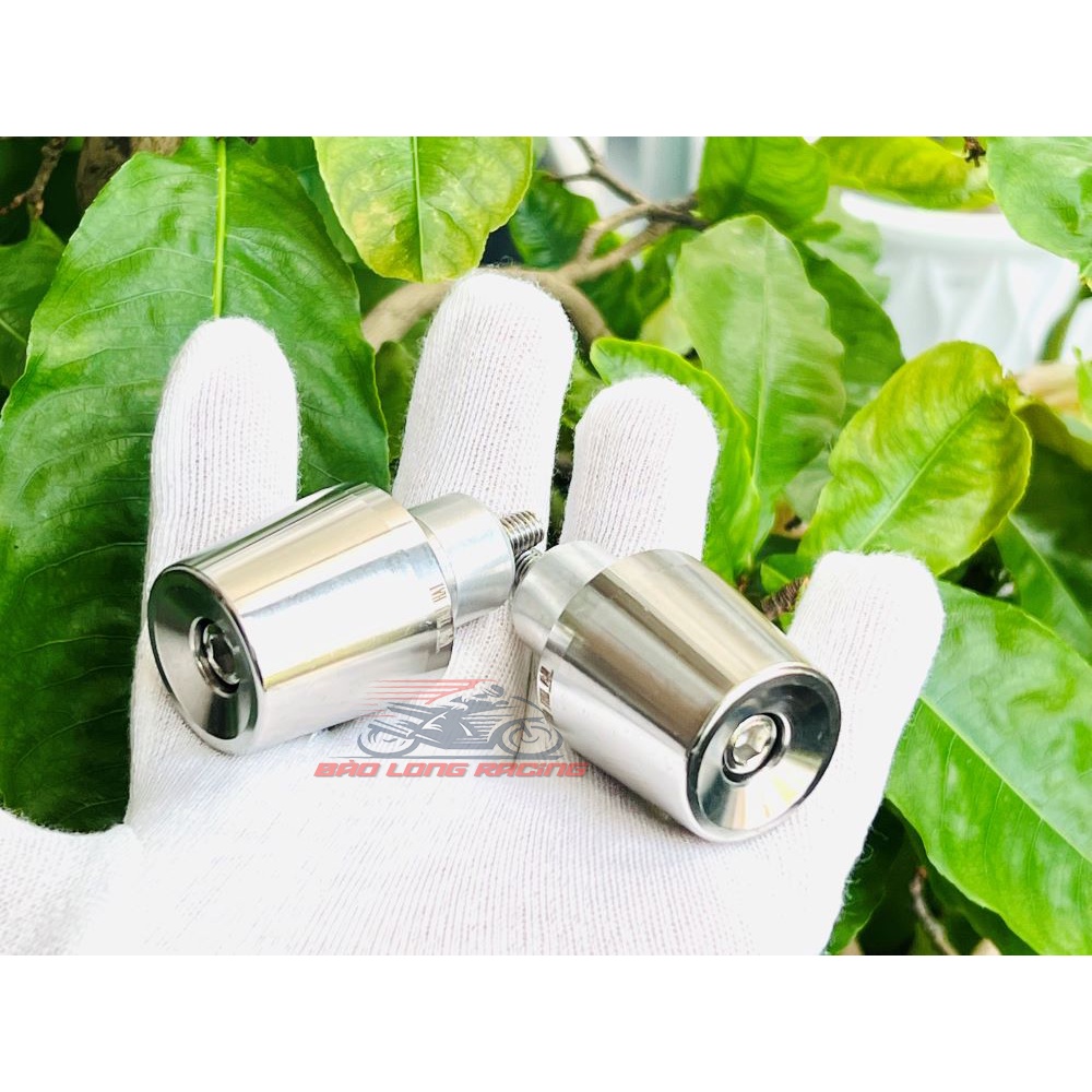 Cặp gù Tay Lái kiểu SH350i TH Inox 304 CNC phay gắn nhiều loại xe máy hàng chất Lượng đúng INOX304 CNC Nặng 300g