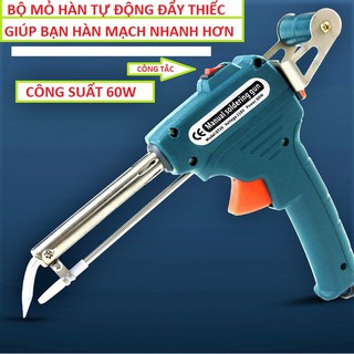 MỎ HÀN TỰ ĐỘNG ĐẨY THIẾC HÀN 60W, MỎ HÀN THIẾC , THIẾC HÀN