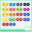 OLED/V1/V2/Lite Bọc Nút Cần Xoay Joycon Analog Cho Máy Game Cầm Tay Nintendo Switch Coin Gaming Style