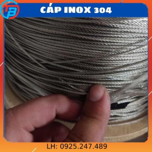 Cáp inox 304 (5 ly, 6 ly, 8 ly, 10 ly) - CÁP THÉP SÀI GÒN | Shopee Việt Nam
