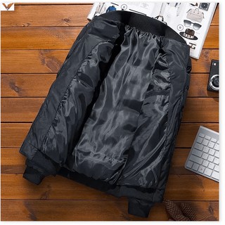 ÁO KHOÁC PHAO NAM TRẦN BÔNG BA LỚP THỜI TRANG HÀN TINH TẾ KME FASHION