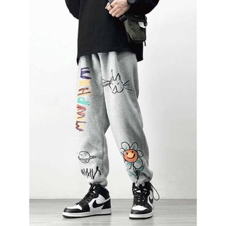 Quần dài ống rộng Họa tiết độc lạ Hoa Zumbie Unisex dành cho nam nữ mẫu mới phong cách Đường Phố Siêu Ngầu SSL