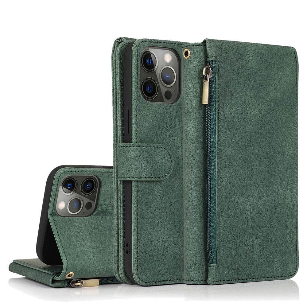 Bao Da Điện Thoại Có Khóa Kéo Cho iphone 13 Pro Max 12 Mini 11 Pro Max iphone 13 Pro 12Pro