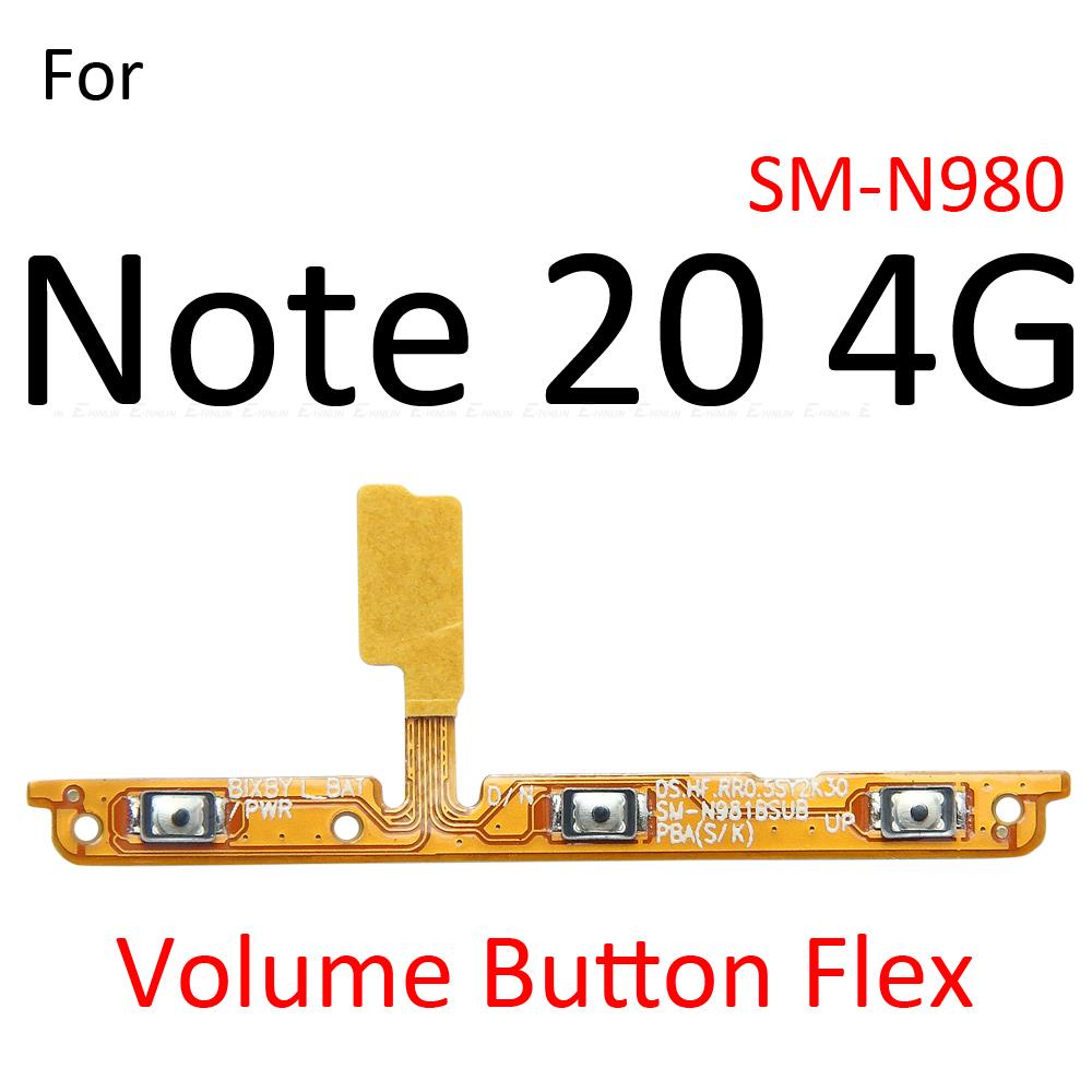 Mạch Nút Âm Lượng Thay Thế Cho Điện Thoại Samsung Galaxy Note 10 Plus Lite 20 Ultra 4G 5G