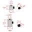 ✿ Pin-locks pin keepers khóa pin back allen wrench phổ biến với người đi xe đạp