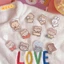 Sticker | pin cài | huy hiệu dễ thương trang trí cặp, balo, túi vải 🧸💜🌈 Phong cách Nhật Bản - HÀNG CÓ SẴN ✨🍀🏝