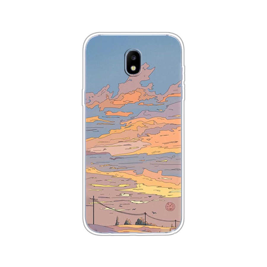 Ốp Điện Thoại TPU Dẻo In Họa Tiết Độc Đáo Thời Trang Cho Samsung Galaxy j3 pro 2017 j3 2016 J4 2018