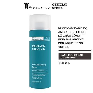 Toner nước hoa hồng dành cho da dầu Paula's Choice Skin Balancing 190ml mã 1350 (Tinh Tế Beauty)