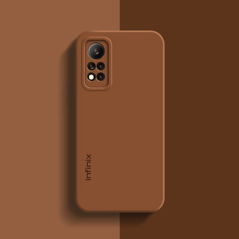 Ốp điện thoại silicon mềm màu Infinix HOT 11 Play 11S NFC 10S 10 11 2022 Vỏ bảo vệ ống kính máy ảnh