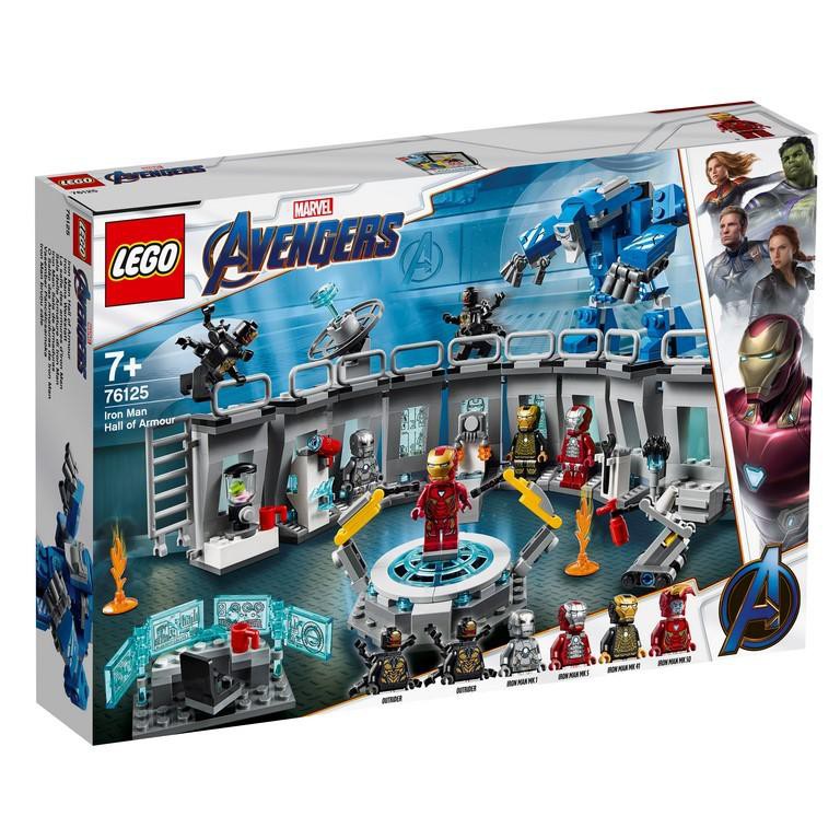 [HÀNG CÓ SẴN] Lego 76125 Avengers Endgame Iron Man Hall Of Armor Phòng  Chứa Áo Giáp Người Sắt chính hãng