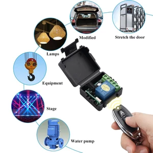 Bộ Truyền Tín Hiệu Không Dây 2 Trong 1 433mhz 12v Rf