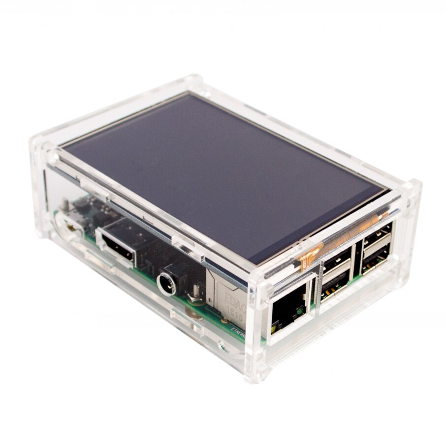 Ốp lưng Acrylic Tương thích cho Raspberry Pi 2 Pi3 Model B Màn hình cảm ...