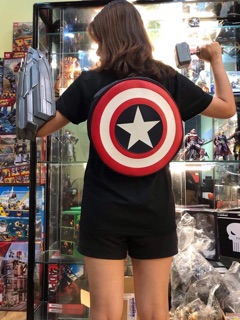 [MARVELSTORE] Balo vải da captain