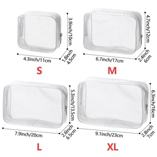 Túi nhựa PVC MEGOCE Túi đựng đồ trang điểm Hộp đựng trang điểm làm đẹp