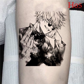 gojo tattoo made by me, it took 6 hours of work, what do you think?  @monster_kill_tattoo : r/JuJutsuKaisen