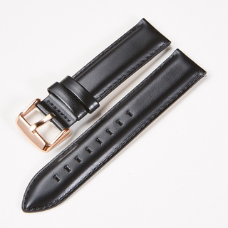 Dây Đeo Đồng Hồ Bằng Da Bò 18mm 20mm 22mm Phong Cách Retro