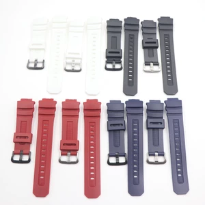 Dây Đeo Thay Thế Bằng Nhựa Resin Chống Nước Cho Đồng Hồ Thể Thao Casio G-SHOCK AW-591 AW-590 AWG-M100 101 16mm