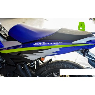 Tem trùm exciter 150 xanh GP độc đáo mẫu mới, độ team trùm decal xe máy ex dán đời 2015-2020