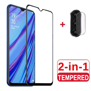 2 IN1 OPPO A9 A5 2020 A1k F11 Pro F9 F7 A7 A5S A3S Reno Bảo Vệ Màn Hình Kính