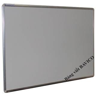 Bảng trắng từ ceramic của Bỉ treo tường - trơn (Bavico)