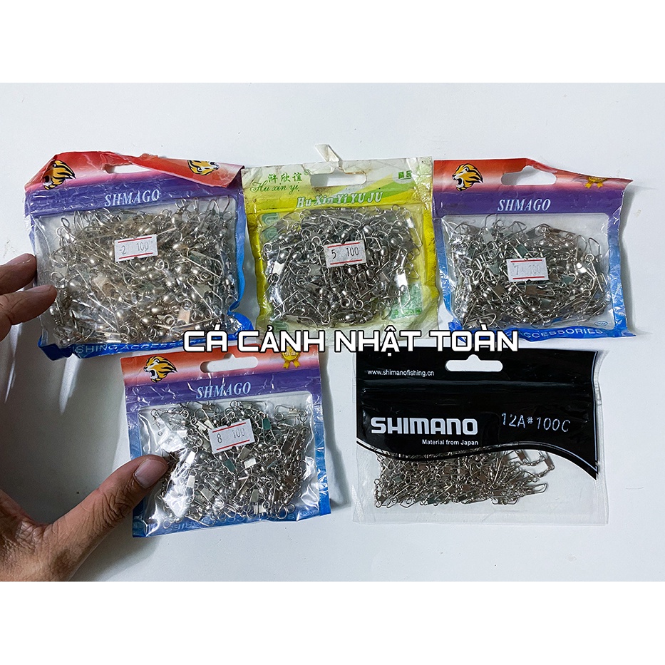 [COMBO 4 CÁI] KHOÁ LINK CÂU CÁ CHỐNG XOẮN PK1 (LOẠI THƯỜNG)