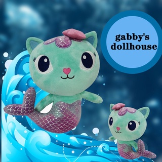 Đồ chơi nhồi bông hình mèo nàng tiên cá Gabby's Dollhouse dễ thương cho trẻ em