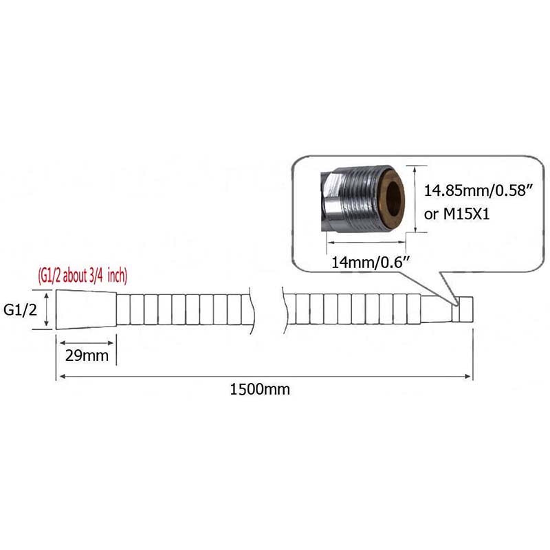 Đen / Xám Dây Nylon Vòi Bếp Kéo Ra Vòi Vòi Màu Xám Nylon Kéo Ống Ống Bồn Rửa Nhà Bếp Bồn Rửa Chậu Rửa Đầu Nối