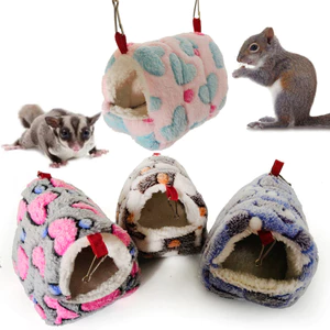 Huanhuang®Nhà Ấm Áp Sóc Chuột Hamster Guinea Lợn Tổ, Túi Ngủ Cho Thú Cưng Động Vật Nhỏ-168