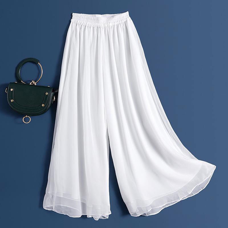 Mô tả Quần Voan Trung Niên MAI THY Q016, Mẫu Quần Dài Nữ Ống Rộng Chất Voan Lụa Sang Trọng Cao Cấp | Thời Trang Trung Niên U40 - 2