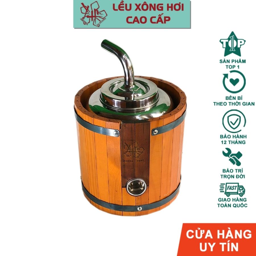 Vỏ Gỗ Bọc Nồi Inox Cao Cấp Xạ Hương, Tránh Bỏng, Bảo Vệ Làn Da