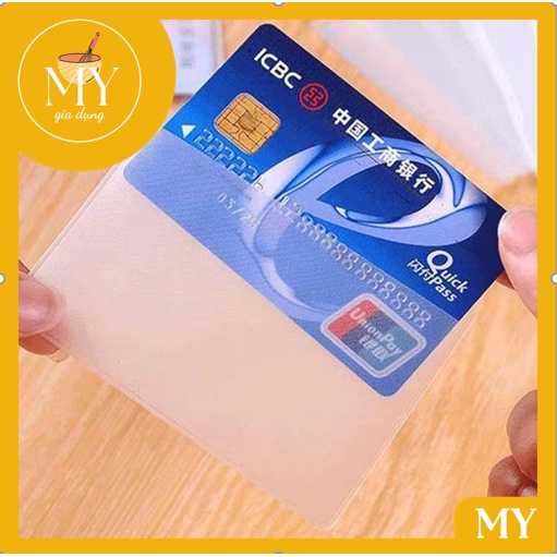 combo 5Vỏ bọc CCCD thẻ học sinh thẻ ATM các loại giấy tờ cá nhân chống xước ,chống nước