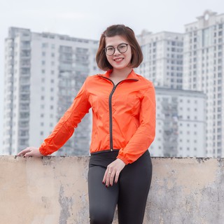 Áo Khoác thể thao Gladimax  AKGR001 Running cổ trụ 1 lớp tránh nắng, cản gió, trượt nước hiệu quả