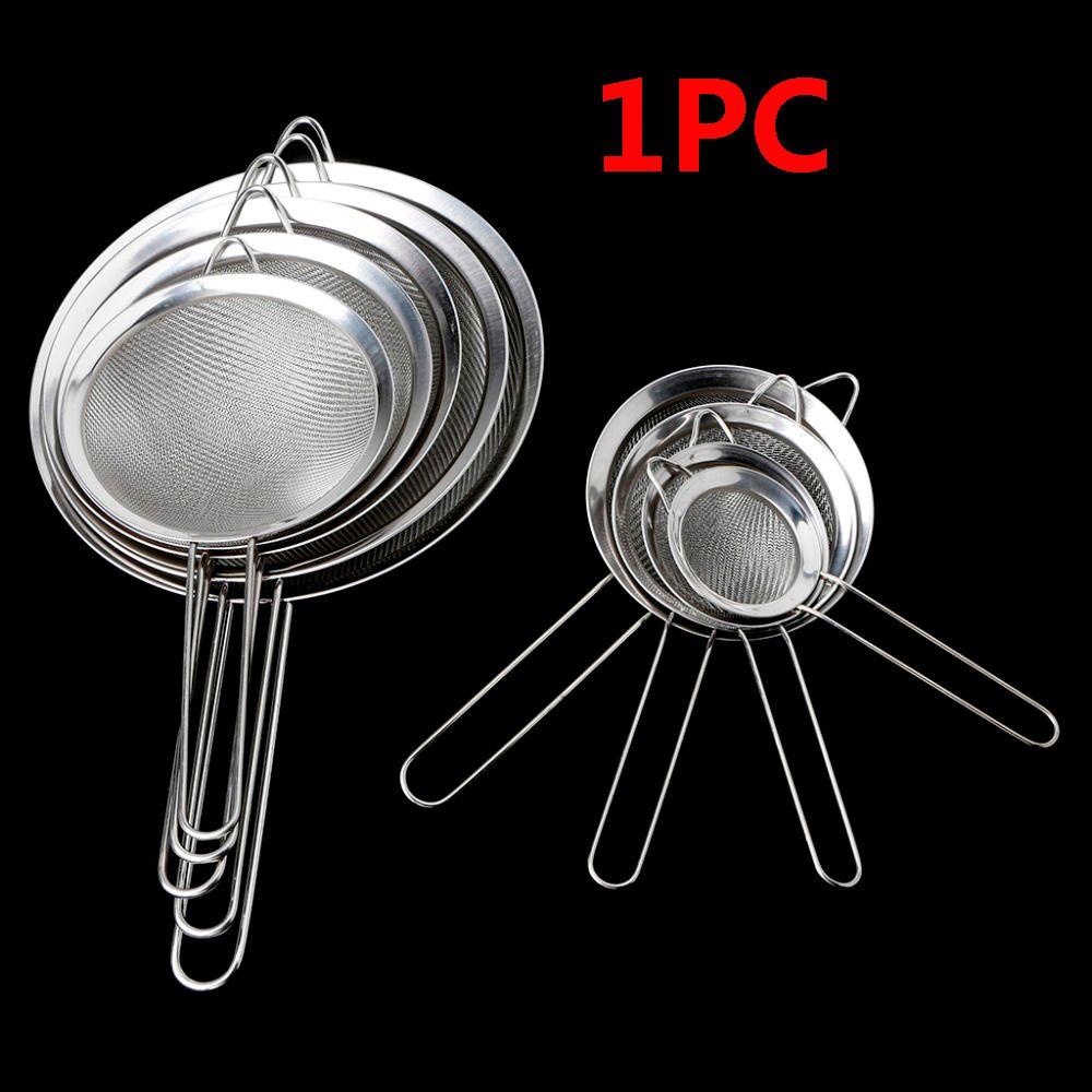 NKSFX Đường Kính 7 / 8 / 10 / 12 / 14 / 16 / 18 / 20 / 22cm Dụng Cụ Lọc Trà Rây Lọc Sifter