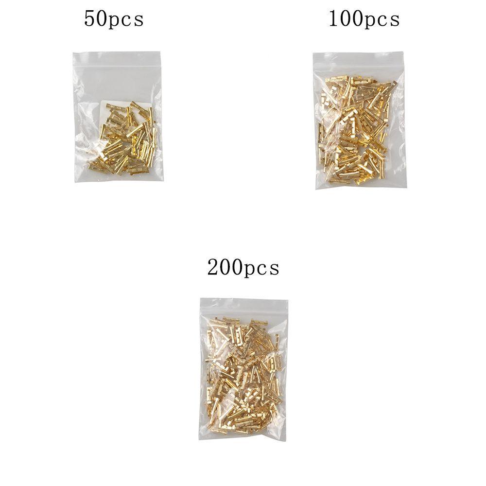 Đầu nối VVDZA Thiết bị đầu cuối lạnh màu vàng 50 / 100 / 200 chiếc 453 hình chữ U
