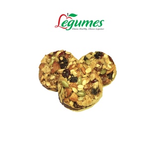 Bánh Cookie hạt nguyên chất thuần chay, không đường, không bột mì - Vegan Mixed Nuts Cookie by Légumes Vietnam