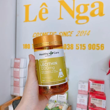 Mầm đậu nành Healthy Care Super Lecithin đẹp da, đào thải độc tố gan, cân bằng nội tiết tố