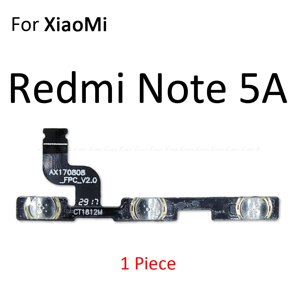Mạch Nút Âm Lượng Cho Điện Thoại Xiaomi Redmi 3X 3 3S 4A 5 Plus Note 5 5A 2 4 3 Pro 4X