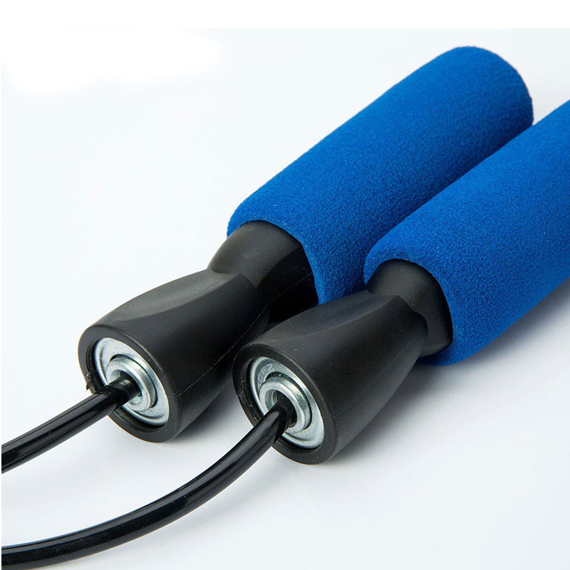 Dây nhảy thể thao SPORTY TS1 lõi dây PVC 6mm, tay nắm bọt xốp thoáng khí tập Gym, boxing
