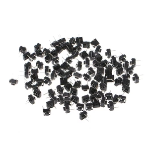 Bộ 100 Công Tắc Nhấn Tạm Thời 6x6x5mm 2 Pin