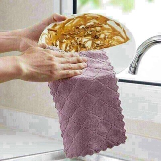 [COMBO 5 KHĂN BẾP ĐA NĂNG] KT 25*25cm Khăn lau bếp đa năng 2 mặt siêu thấm (lau bếp, bát đĩa, bàn ghế...) kháng khuẩn 💓💓