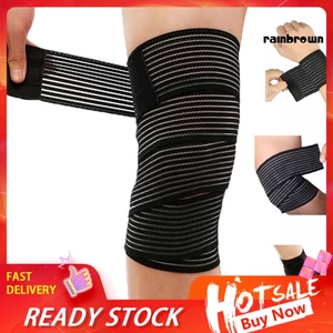 Đai quấn bảo vệ cổ tay / đầu gối / khuỷu tay co giãn thoáng khí phù hợp cho chơi thể thao