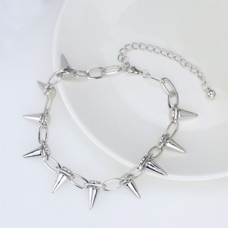 Vòng Cổ Choker Đinh Tán Kim Loại Thời Trang Punk Gothic Hàn Quốc Cho Nữ / Vòng Cổ Phong Cách Hip Hop Harajuku